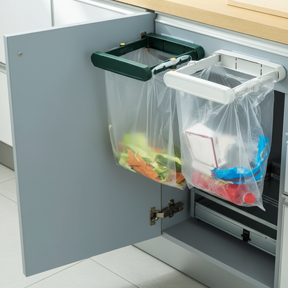 Space-Saving Clip On Mini Kitchen Trash Bags