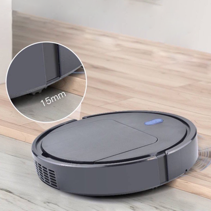 Powerful Pet Hair Robot Vacuum Cleaner 2 Hour Battery