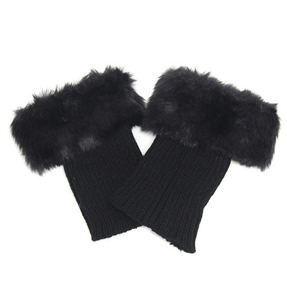 Cozy FurryLegs - Soft and Stylish Winter Leg Warmers