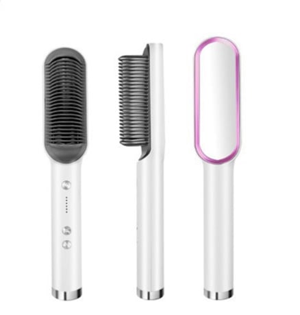 Advanced Ceramic Hair Straightening Comb Brush