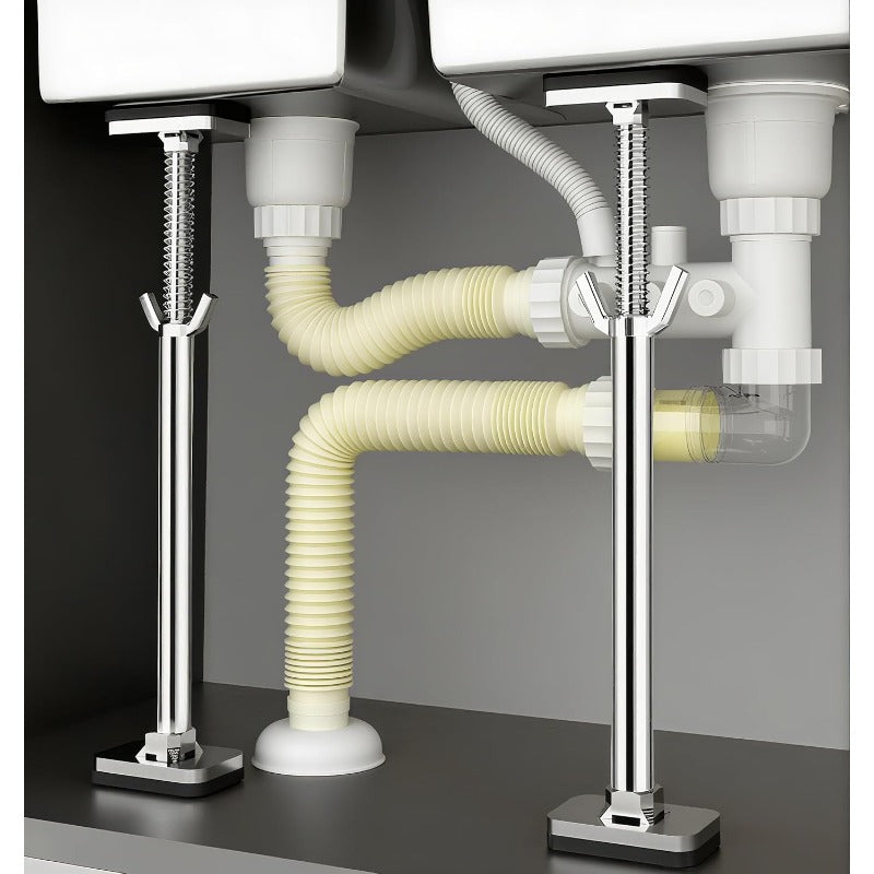 Heavy Duty Undermount Sink Installation Kit - Luxicro