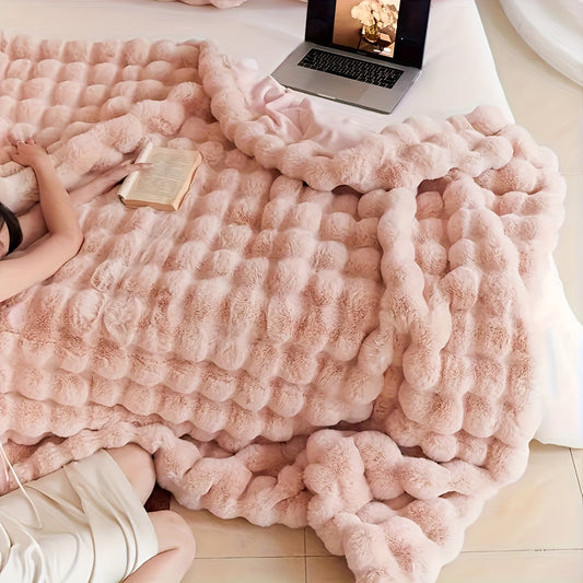 Cozy Cute Bunny Blanket - Luxicro