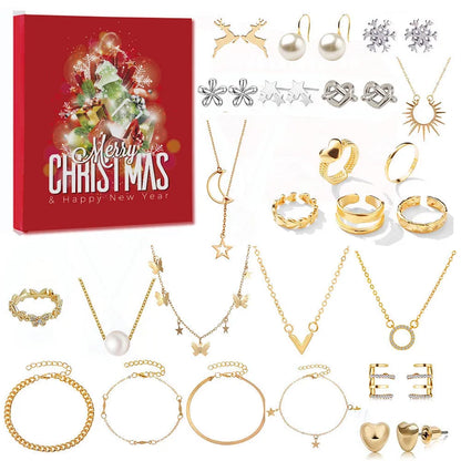 Elegant Countdown Metal Advent Calendar - Luxicro