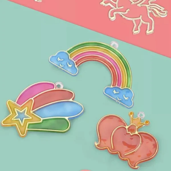 Fun Crystal Pendant Making Kit for Kids