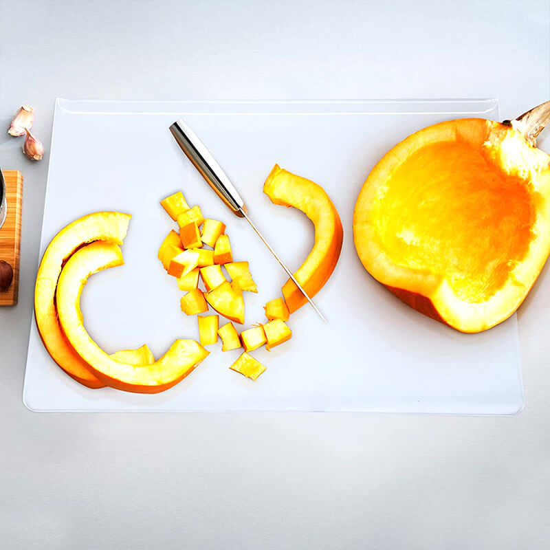 Clear Plastic Anti-Slip Cutting Board