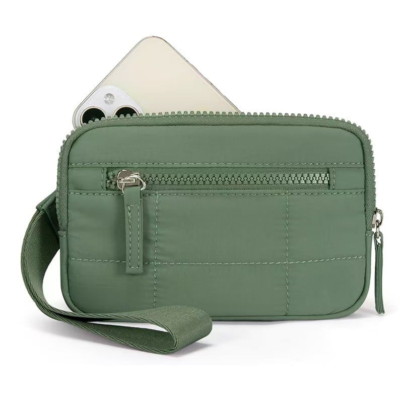 Stylish Zip Wallet with Multiple Compartments