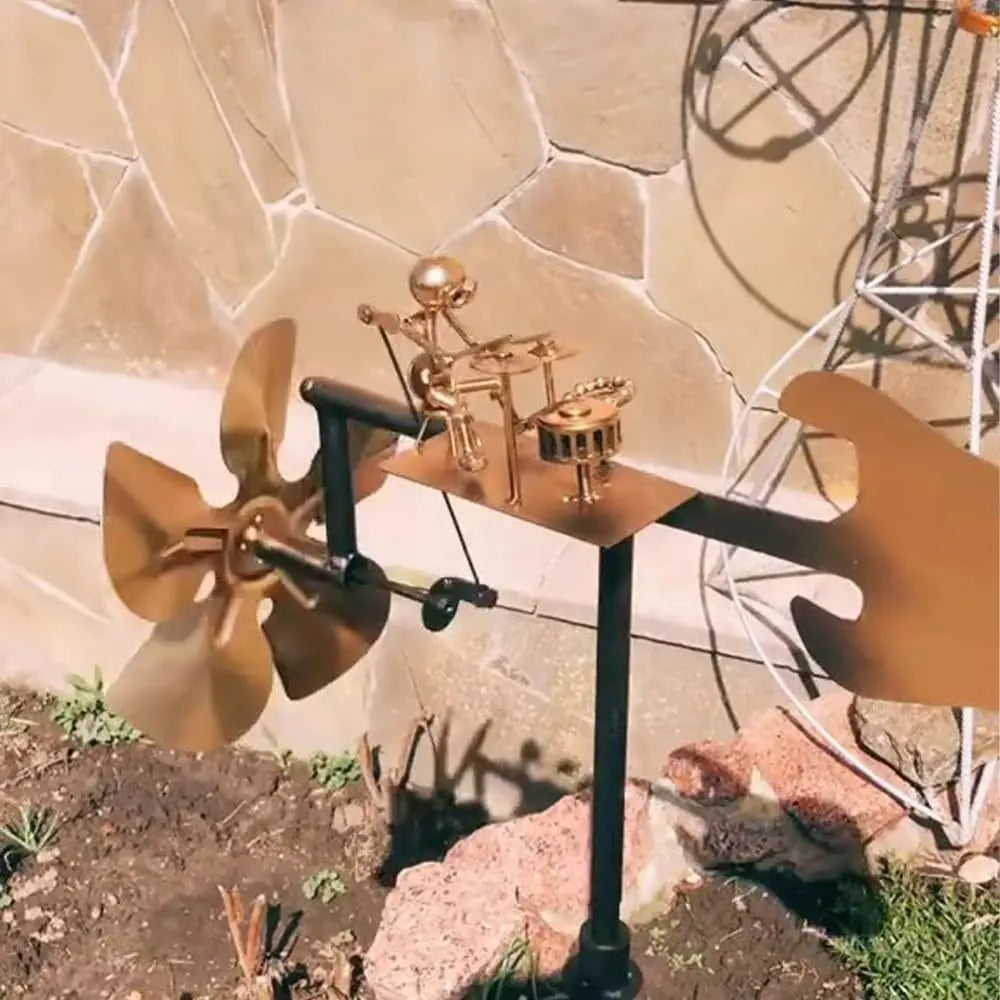 Vibrant Outdoor Wind Chime Decoration