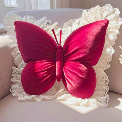 Colorful Floral Accent Pillow