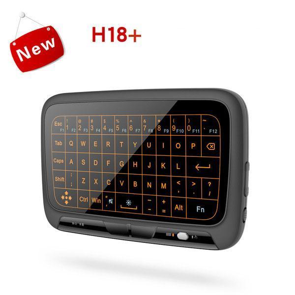 Compact Rechargeable Wireless Mini Keyboard with Touchpad