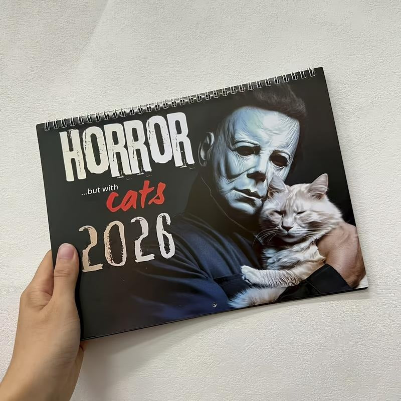 Cute Cat Monthly Wall Planner