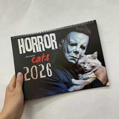 Cute Cat Monthly Wall Planner