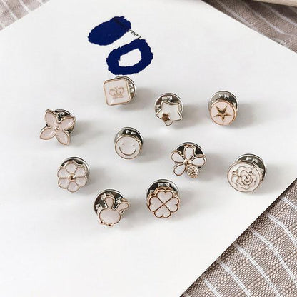 Simple Quick Fix Buttons - 10 Pack No Sew Clips
