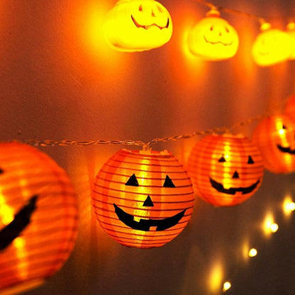 Warm Halloween Party String Lights