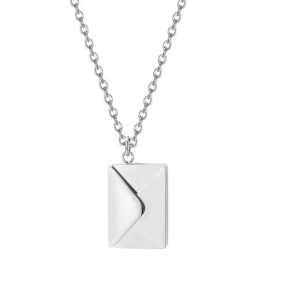 Heartfelt Letter Pendant Necklace for Her