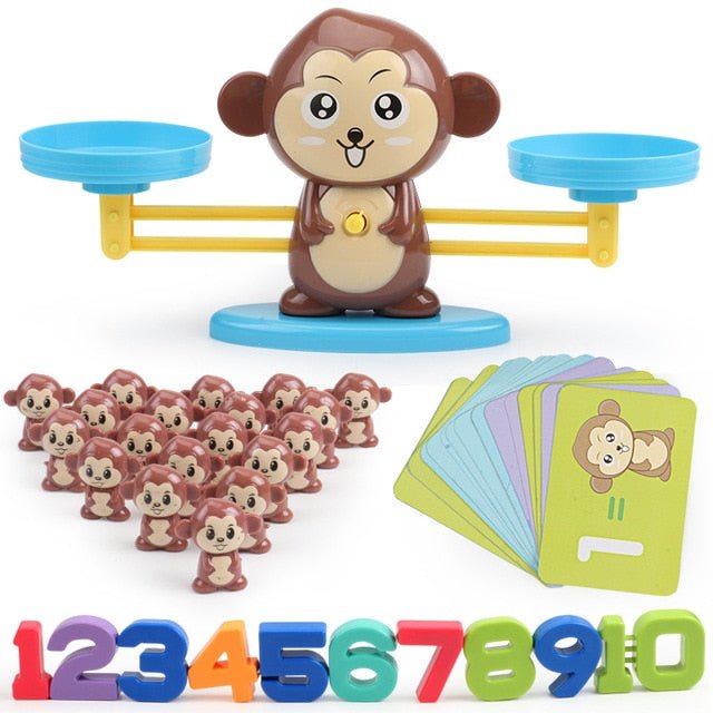 Fun Childrens Monkey Seesaw Scale