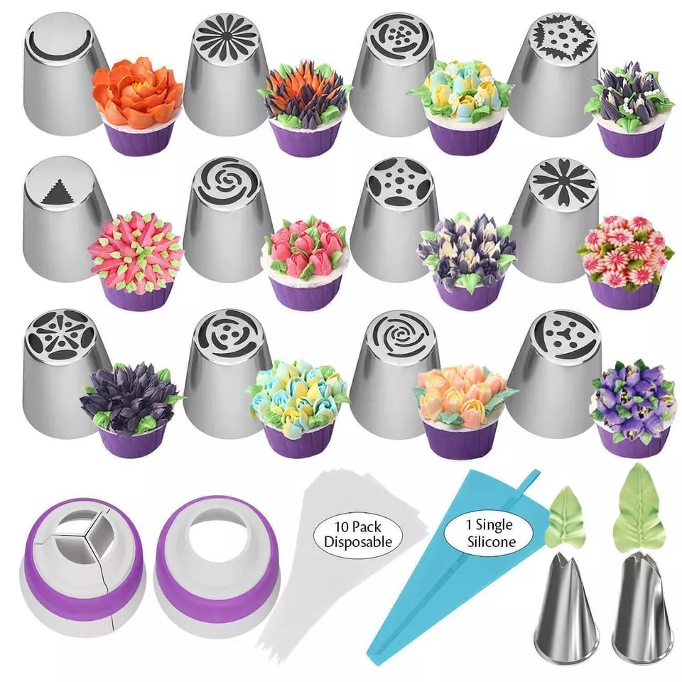 Beautiful Wedding Cake Decoration Set