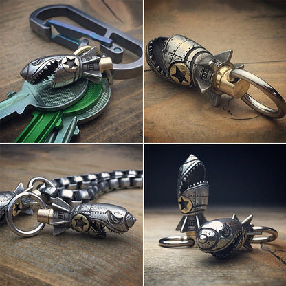 Cool 3D Skull Keychain