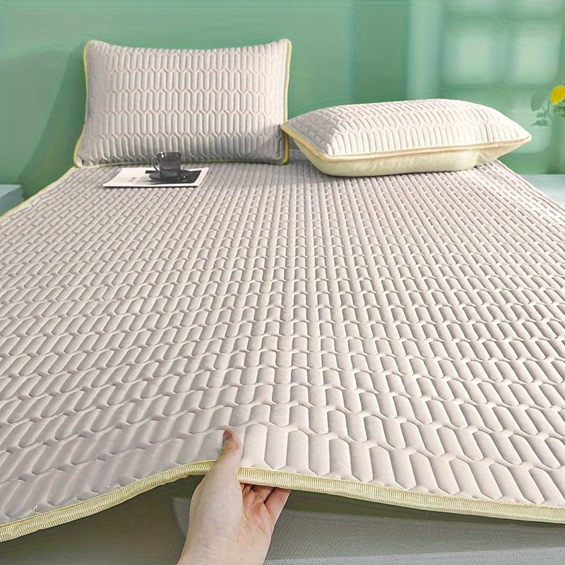 Cool Gel Mattress Topper Set - Ventilated & Portable Bed Pad