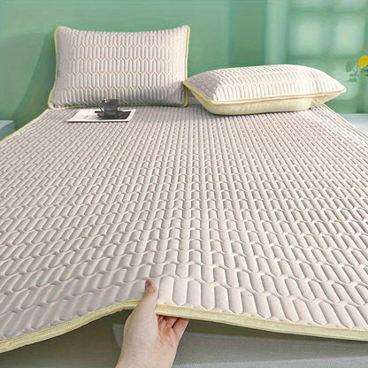 Cool Gel Mattress Topper Set - Ventilated & Portable Bed Pad