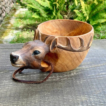 Unique Handcrafted Wood Coffee Mug