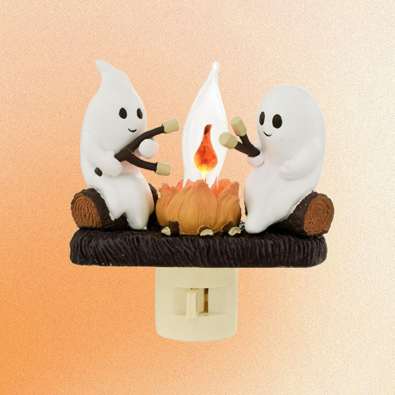Cozy Ambient Electric Fireplace Lamp