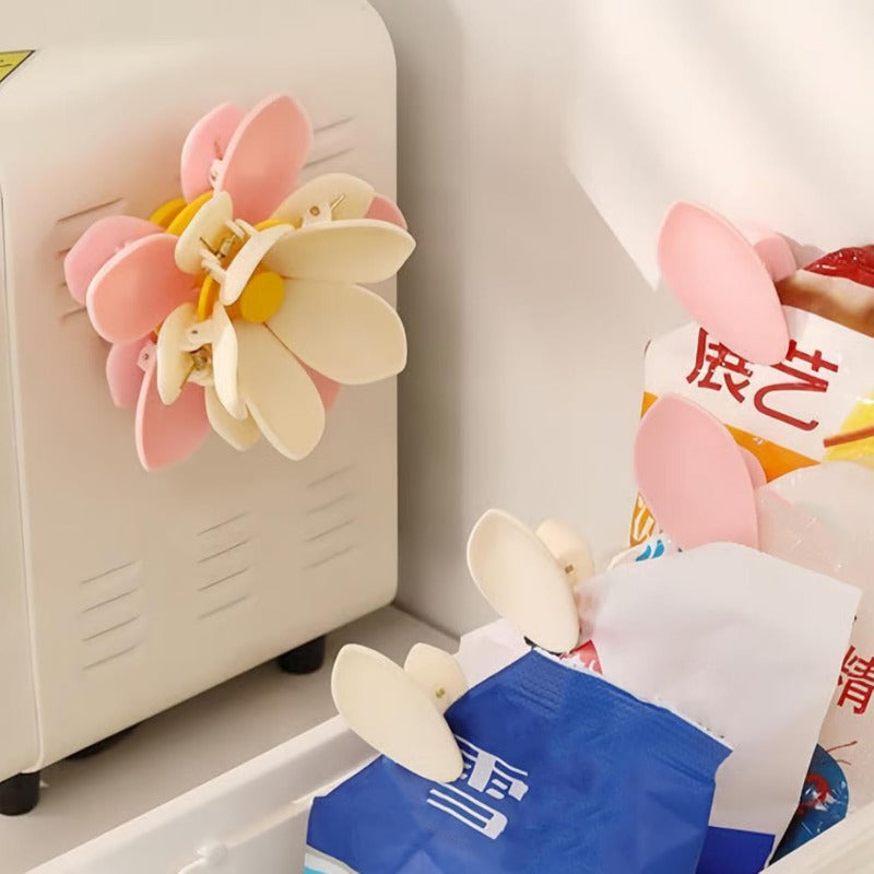 Bright Flower Refrigerator Magnet Holder