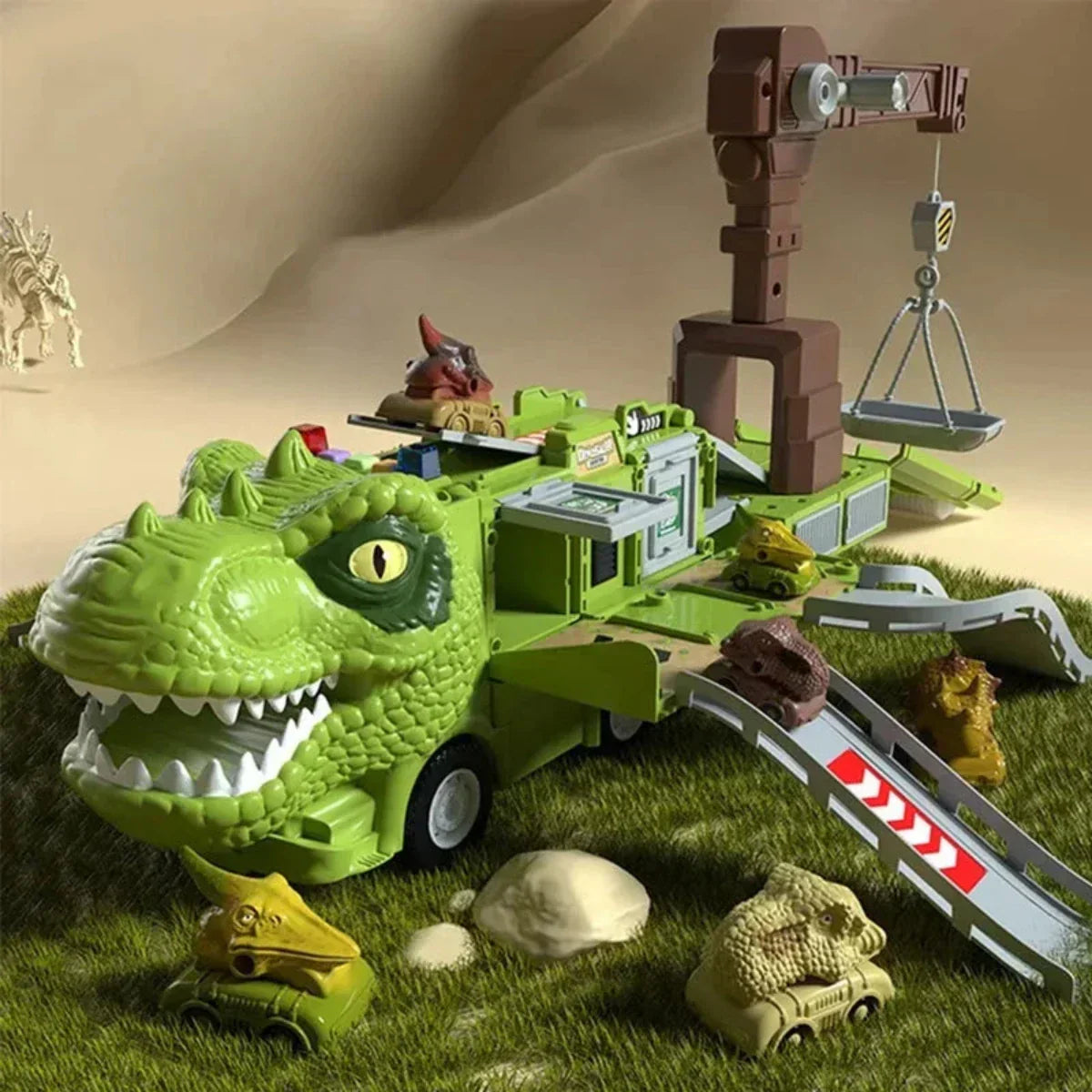 Fun Dinosaur Model Vehicle Set - Luxicro