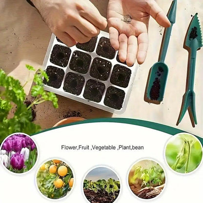 Complete Indoor Herb Garden Starter Kit with LED Grow Light