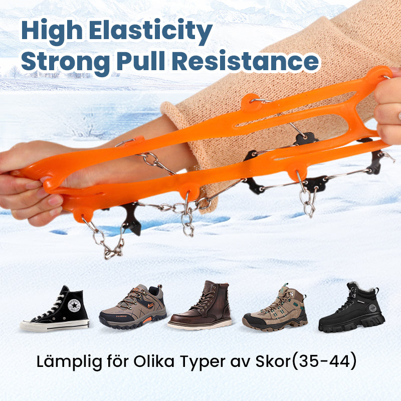 Anti Slip Snow Grips for Winter Walking Safety