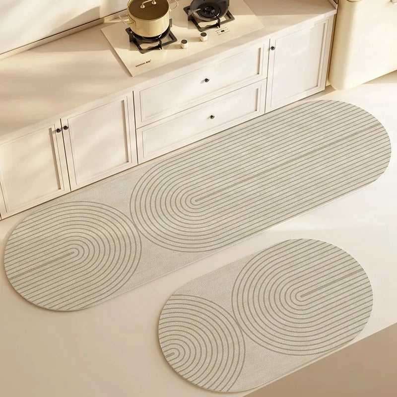 Non Slip Rubber Bathroom Mat Floor Rug