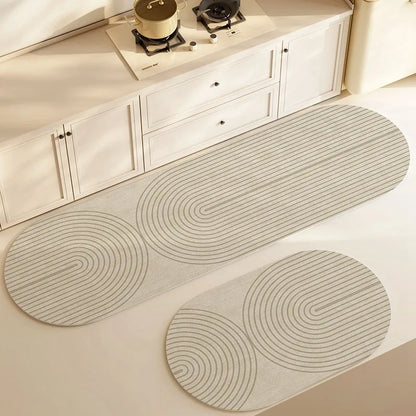 Non Slip Rubber Bathroom Mat Floor Rug