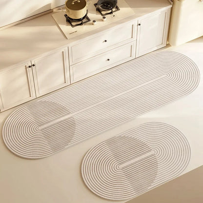 Non Slip Rubber Bathroom Mat Floor Rug