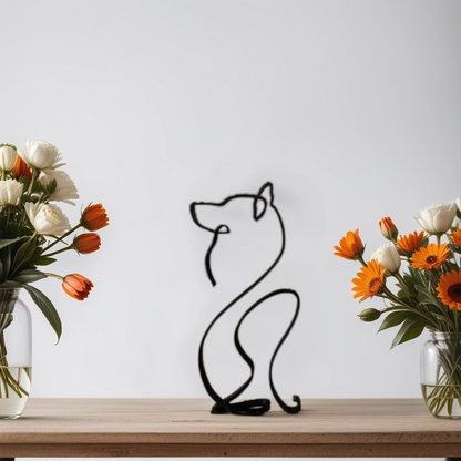 Stylish Dog Figurine Decorative Art Statue