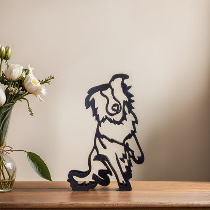 Stylish Dog Figurine Decorative Art Statue - Luxicro