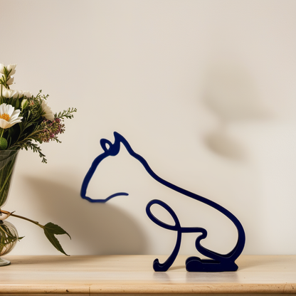 Stylish Dog Figurine Decorative Art Statue