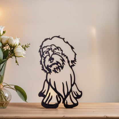 Stylish Dog Figurine Decorative Art Statue