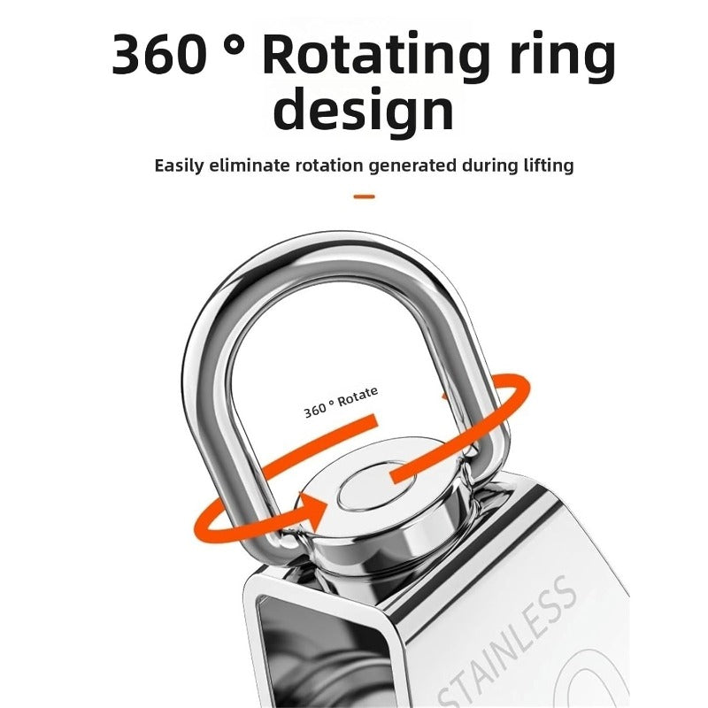Heavy Duty Steel Swing Pulley Block