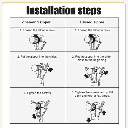 Easy Fix Zipper Repair Tool