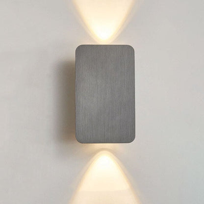 Slim LED Wall Sconce – Contemporary Indoor/Outdoor Light