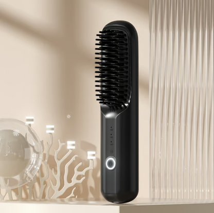 Sleek Hair Straightening Brush