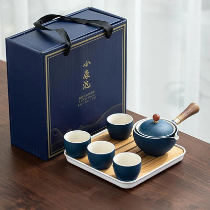Traditional Porcelain Asian Tea Set
