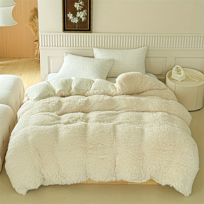 Cozy Faux Fur Warm Throw Blanket