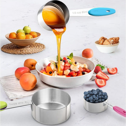Professional 10 Piece Stainless Steel Measuring Spoon Set