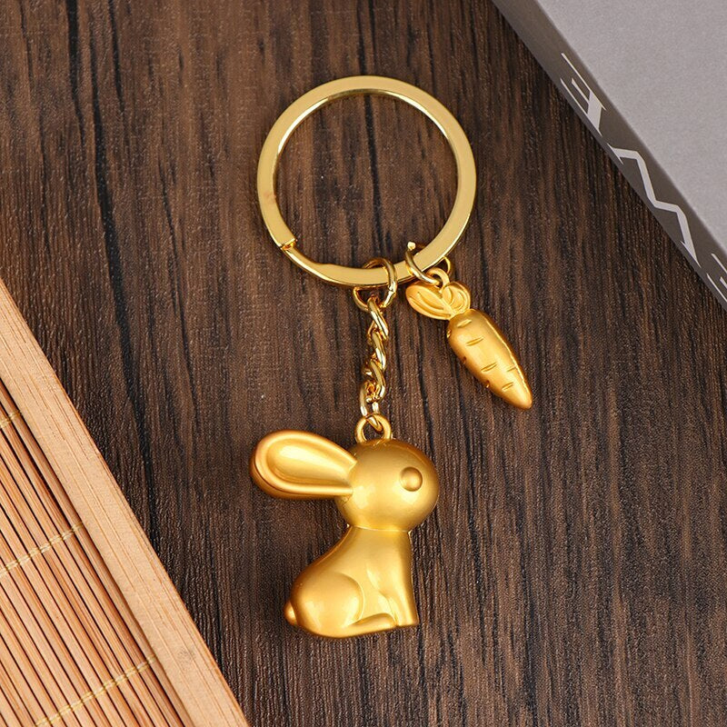 Lucky Rabbit Token Keychain