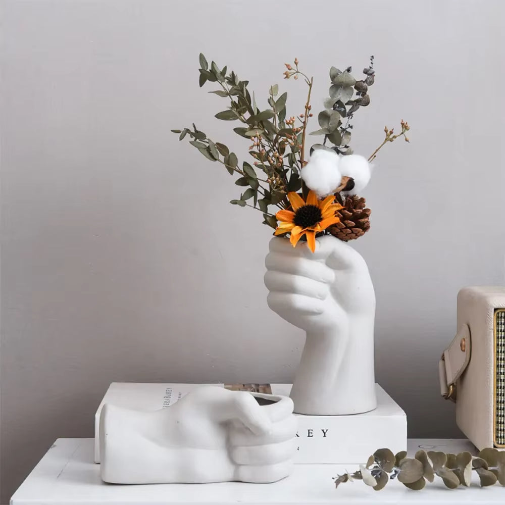 Beautiful Unique Pottery Flower Vase - Luxicro
