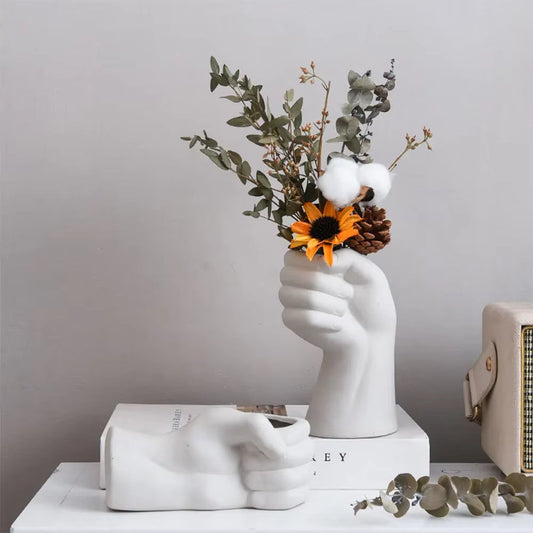 Beautiful Unique Pottery Flower Vase - Luxicro