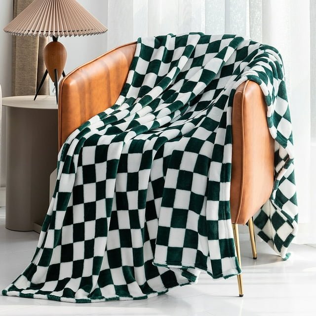Plush Warm Fuzzy Throw Blanket