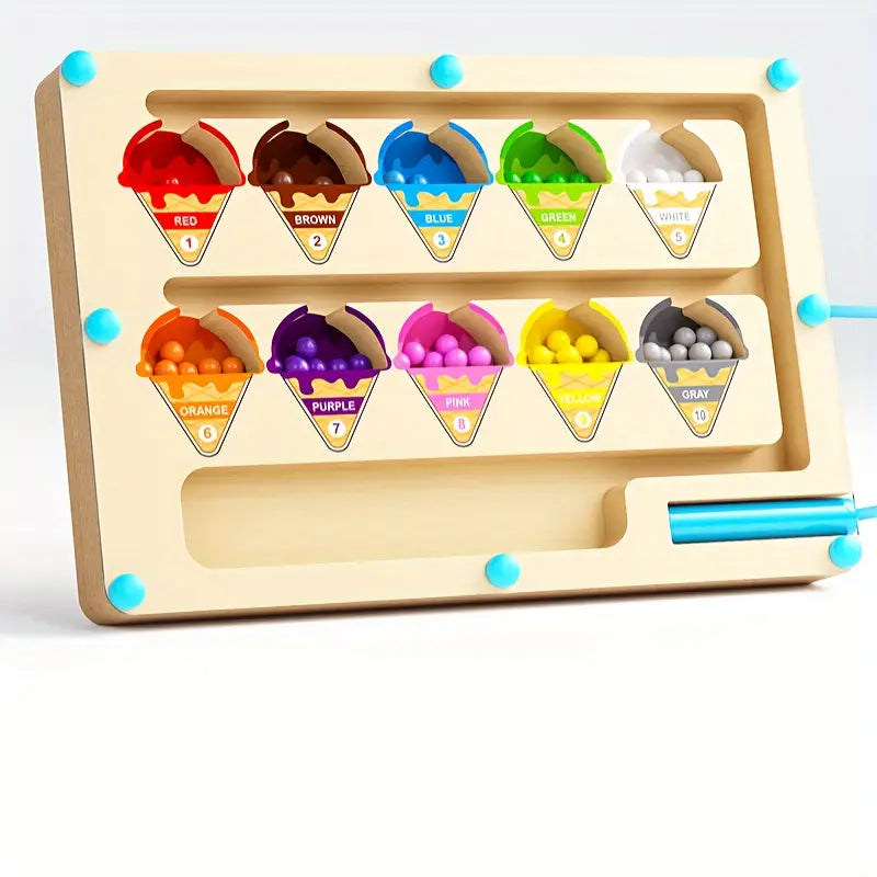 Fun Kids Magnetic Maze Puzzle Toy
