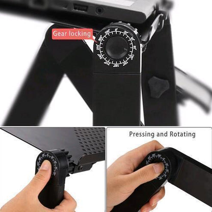 Compact Adjustable Laptop Holder