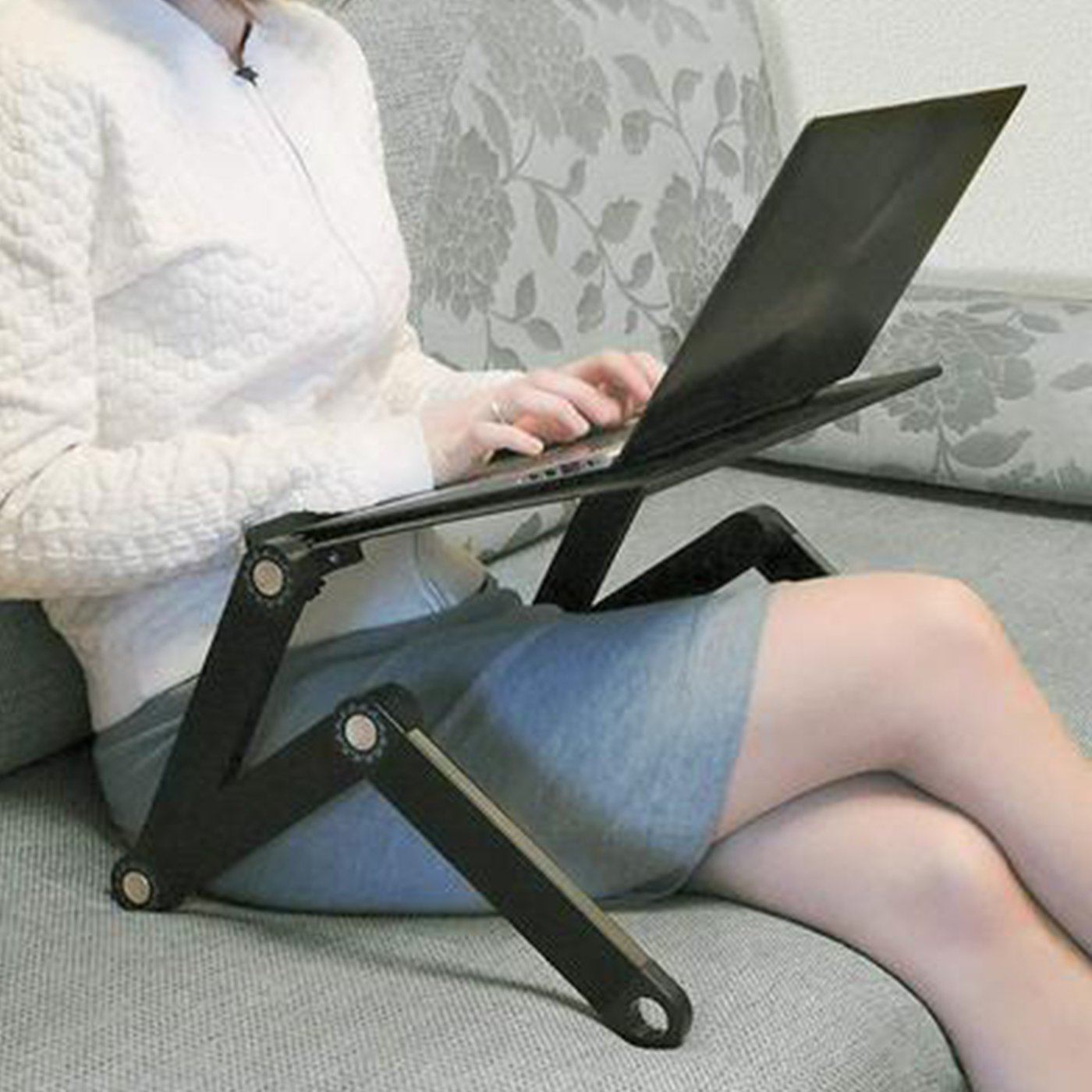 Compact Adjustable Laptop Riser - Luxicro